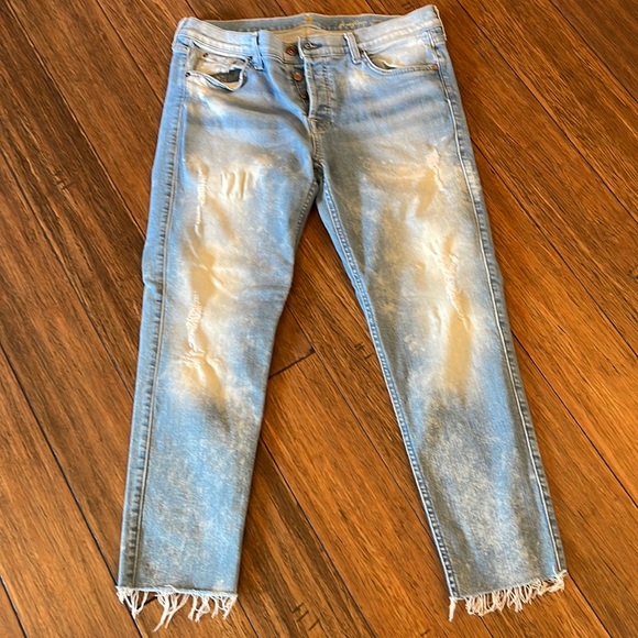 7 For All Mankind Denim - Sz32 7 for all man kind josefina boyfriend